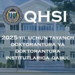 O‘zbekiston Respublikasi Prezidenti huzuridagi Qonunchilik va huquqiy siyosat instituti tayanch doktorantura va doktorantura institutlariga qabul boshlandi.