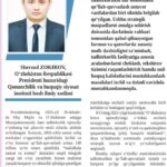 TADBIRKORLIK – BARQAROR JAMIYAT ASOSI