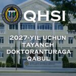 O‘zbekiston Respublikasi Prezidenti huzuridagi Qonunchilik va huquqiy siyosat instituti (QHSI) tayanch doktoranturasiga qabul boshlandi